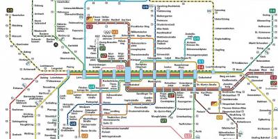 जर्मनी के परिवहन के नक्शे