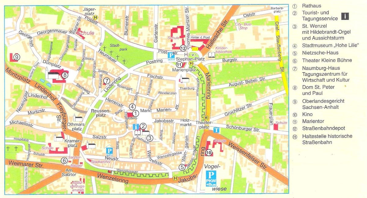 marienplatz म्यूनिख के मानचित्र