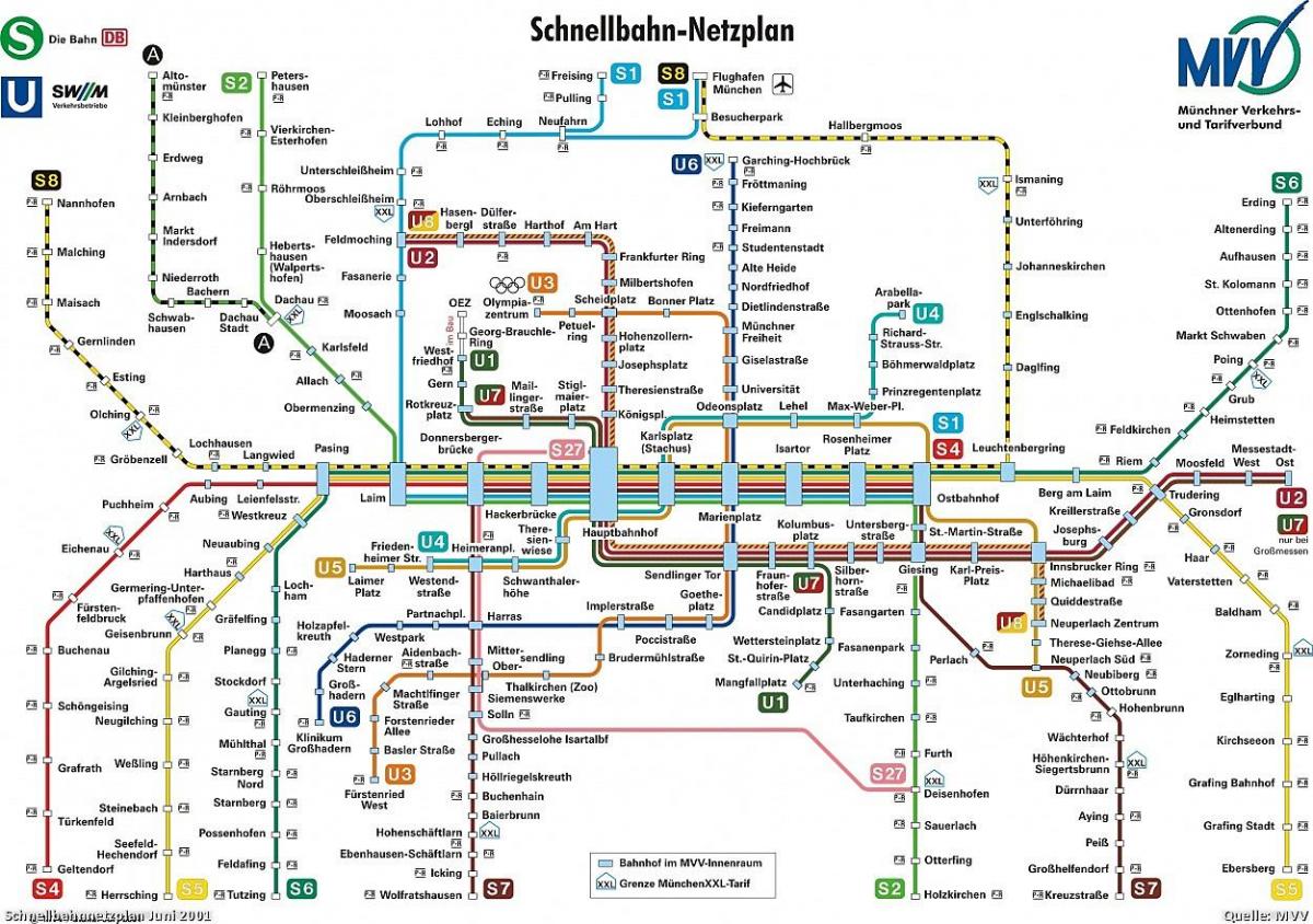 जर्मनी के परिवहन के नक्शे